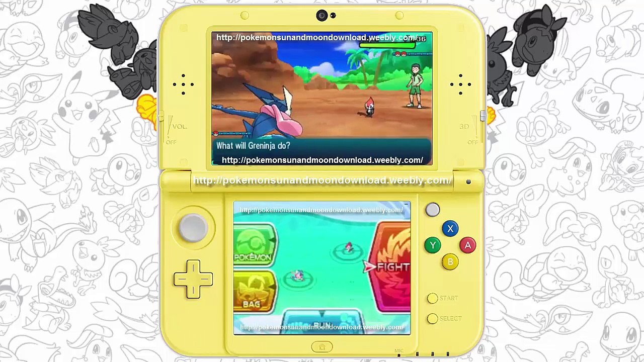 Pokemon Sun and Moon 3ds free download