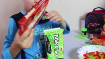 FOOD PRANK! Funny School Lunch Prank Ideas April Fools Joke HOT SPICY CANDY + Play Doh Gum + Cheetos