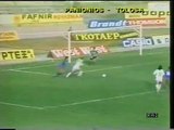 30.09.1987 - 1987-1988 UEFA Cup 1st Round 2nd Leg Panionios GSS 0-1 Toulouse FC