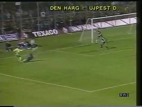 30.09.1987 - 1987-1988 UEFA Cup Winners' Cup 1st Round 2nd Leg FC Den Haag 3-1 Ujpesti Dozsa
