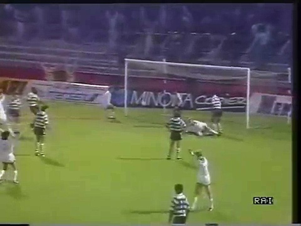 30.09.1987 - 1987-1988 UEFA Cup 1st Round 2nd Leg FC Swarovski Tirol Innsbruck 4-2 Sporting Lisbon