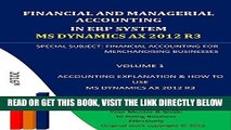 [Free Read] FINANCIAL AND MANAGERIAL ACCOUNTING IN ERP SYSTEM MICROSOFT DYNAMICS AX 2012 R3: