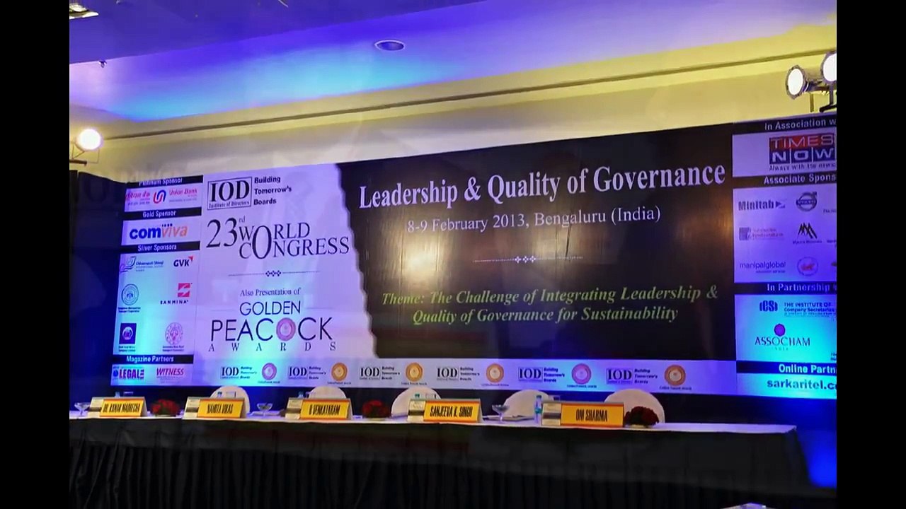 Dr kannan Vishwanath - Global Recognition For Aanjaneya Lifecare Enters The Elite List Of Golden Peacock Awards