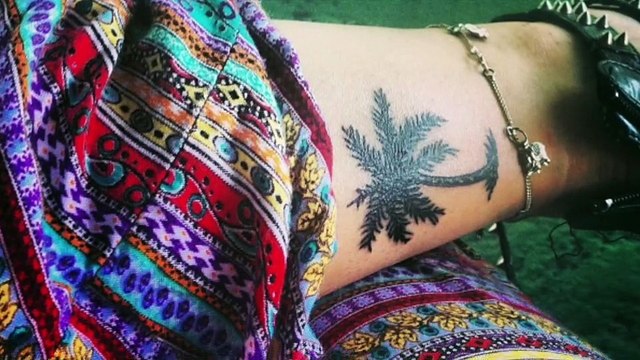 Modèles tatouage palmier