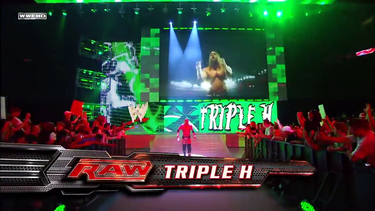 Cena vs. Orton vs. Triple H vs. Big Show — Fatal 4-Way WWE Championship Match- Raw, June 15, 2009