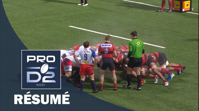 PRO D2 - Résumé Oyonnax-Aurillac: 24-19 - J10 - Saison 2016/2017