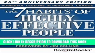 Ebook The 7 Habits of Highly Effective People: Powerful Lessons in Personal Change Free Read