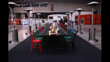 Place Settings Catering Set-up and Dinner