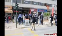 Aydın'da HDP protestosuna polis müdahalesi : 12 gözaltı