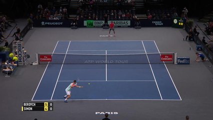 BNP Paribas - Berdych - Simon, le résumé