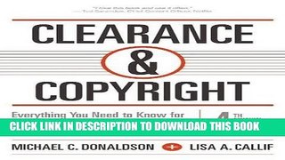 Read Now Clearance   Copyright, 4th Edition: Everything You Need to Know for Film and Television