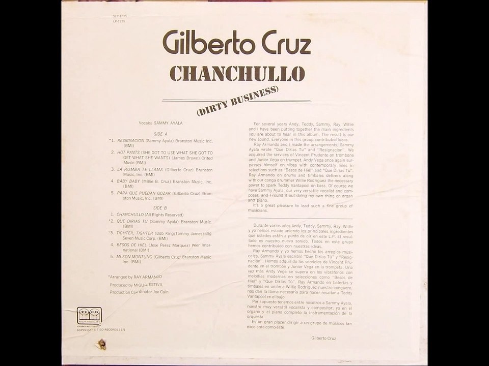 Gilberto Cruz - Resignacion