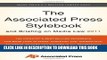 Read Now The Associated Press Stylebook and Briefing on Media Law 2011 (Associated Press