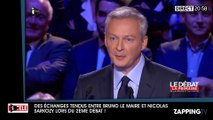 Nicolas Sarkozy et Bruno Le Maire : Echange tendu pendant le deuxième débat des Républicains