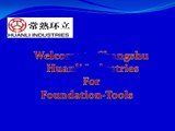 Superior Quality Foundation Tools and Equipments for Sale
