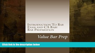 different   Introduction To Bar Exam and CA Baby Bar Preparation: The introduction to 