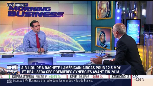 Benoît Potier, designé manager de l'année aux BFM Awards - 04/11