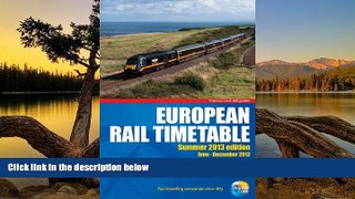 Deals in Books  European Rail Timetable Summer 2013  Premium Ebooks Online Ebooks