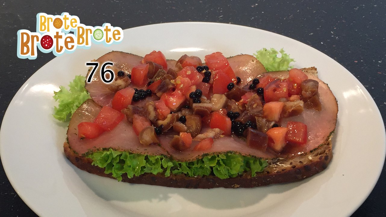 Dattel- und Lachsfleisch-Brot - Folge 76