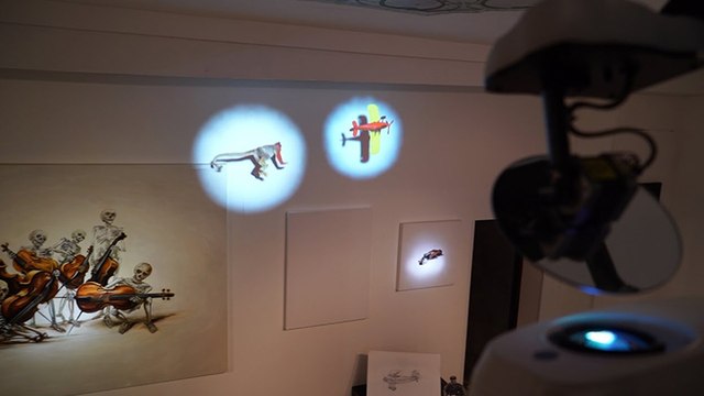 Un mapping vidéo qui donne vie à des oeuvres d'art