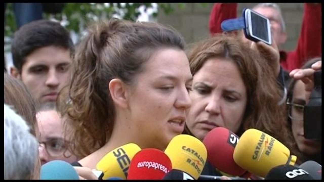 Venturós abandona los juzgados tras ser detenida por su incomparecencia ante el juez que la investiga por delitos electorales