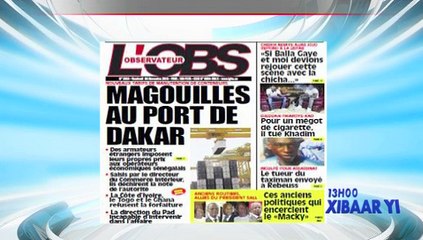 REPLAY - Revue de presse - Pr : BARTHELEMY NGOM - 04 Novembre 2016