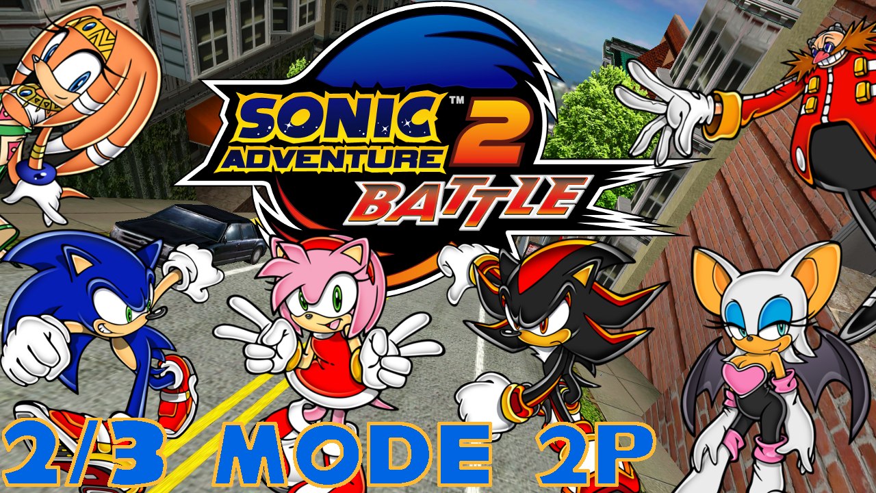 Let's play Sonic Adventure 2 Battle avec MarioandOlimar partie 2