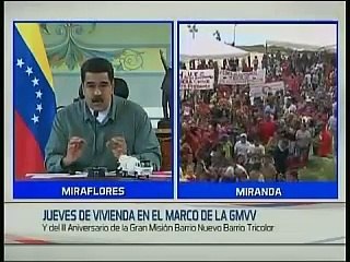Maduro: "la oposición no entrará a Miraflores ni con balas ni con votos"