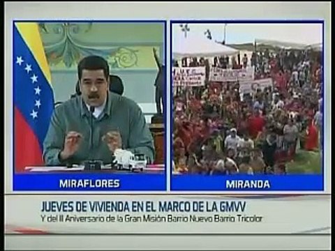 Maduro: la oposición no entrará a Miraflores ni con balas ni con votos
