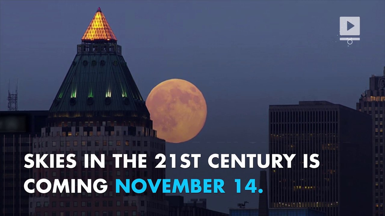 The biggest and brightest "supermoon" of the 21st century is coming
