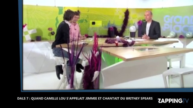 DALS 7 : Quand Camille Lou s’appelait Jimmie et chantait du Britney Spears (Vidéo)