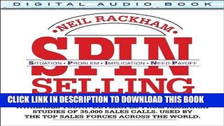 Read Now SPIN Selling: Situation Problem Implication Need-Payoff Download Book