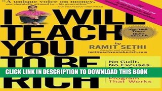 Read Now I Will Teach You To Be Rich PDF Book