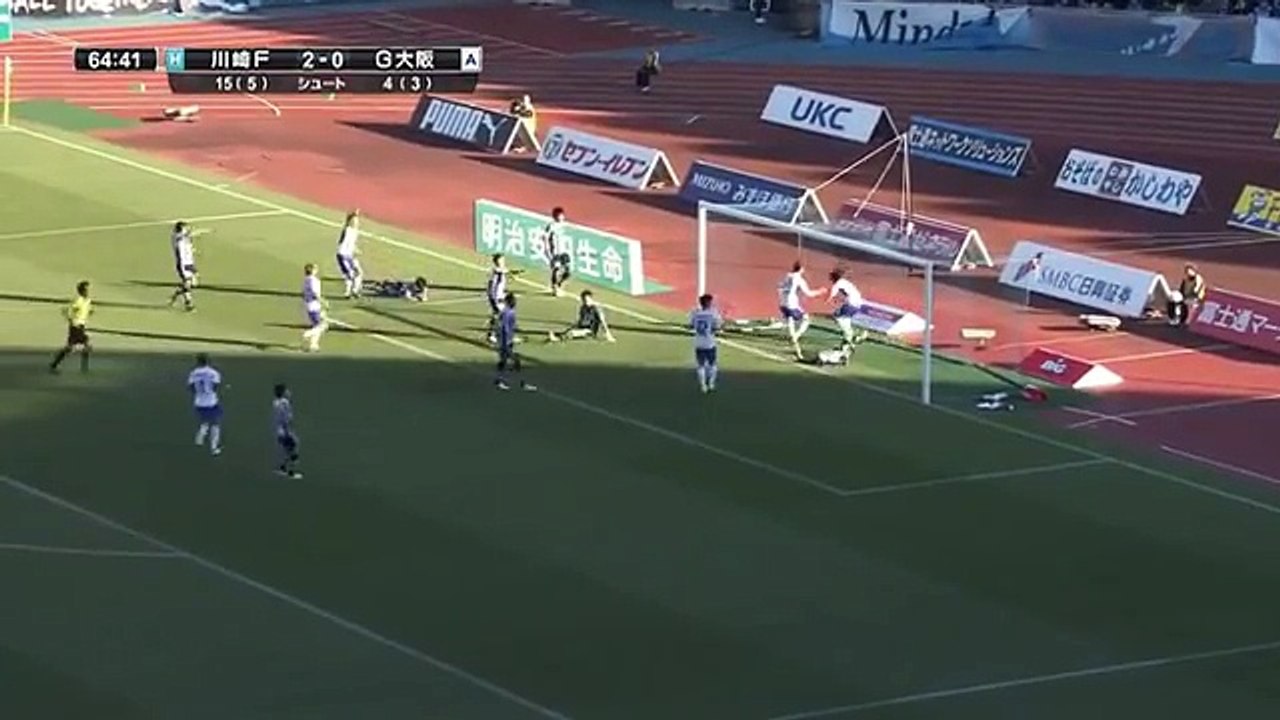 Kawasaki 2:1 Gamba Osaka