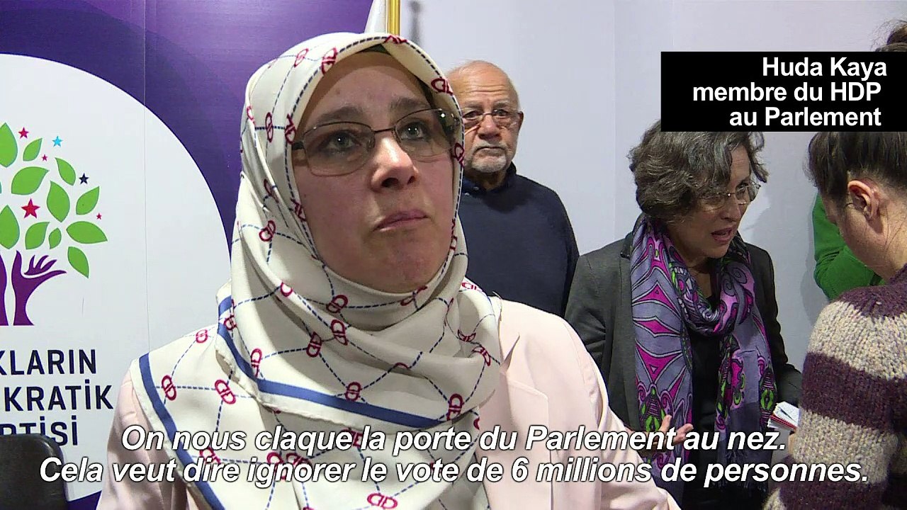 Turquie: "C'est du fascisme" ont protesté les députés pro-kurdes