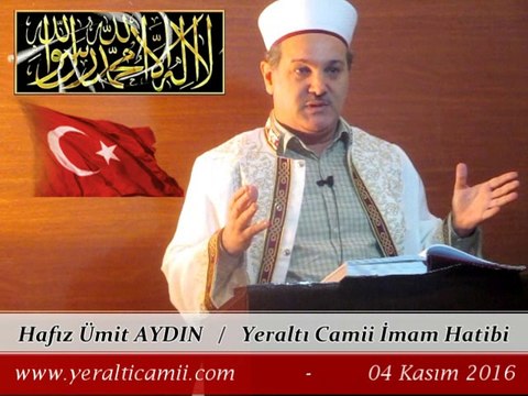 Hafız Ümit AYDIN ” HAKİKİ İMANIN LEZZETİ ” Cuma Vaazı.
