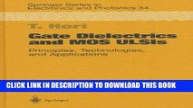 Read Now Gate Dielectrics and MOS ULSIs: Principles, Technologies and Applications (Springer