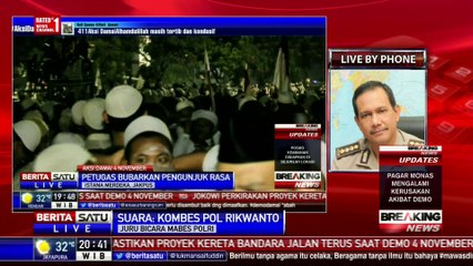 Breaking News: Pengunjuk Rasa Berusaha Provokasi Polisi