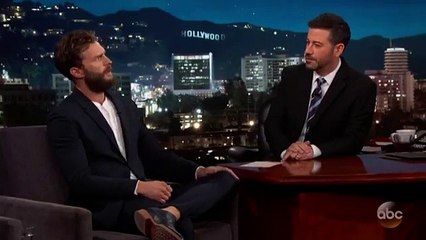 Jamie Dornan en Jimmy Kimmel