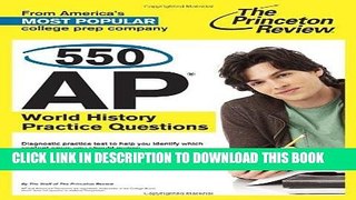 Ebook 550 AP World History Practice Questions (College Test Preparation) Free Read