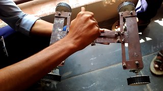 FOUR WHEEL STEERING MECHANISM-MECHANICAL PROJECTS, MINI PROJECTS 2