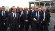 François Hollande visite Liger