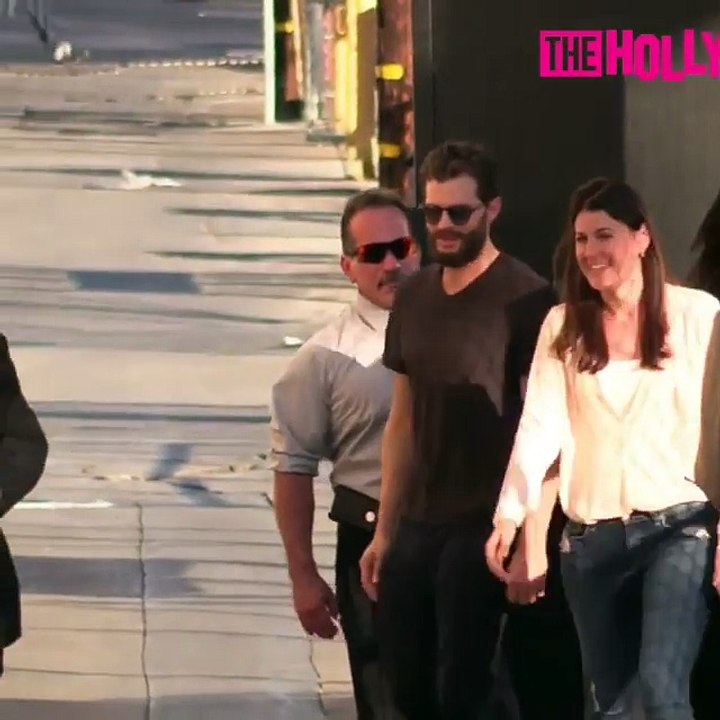 Jamie Dornan en Jimmy Kimmel
