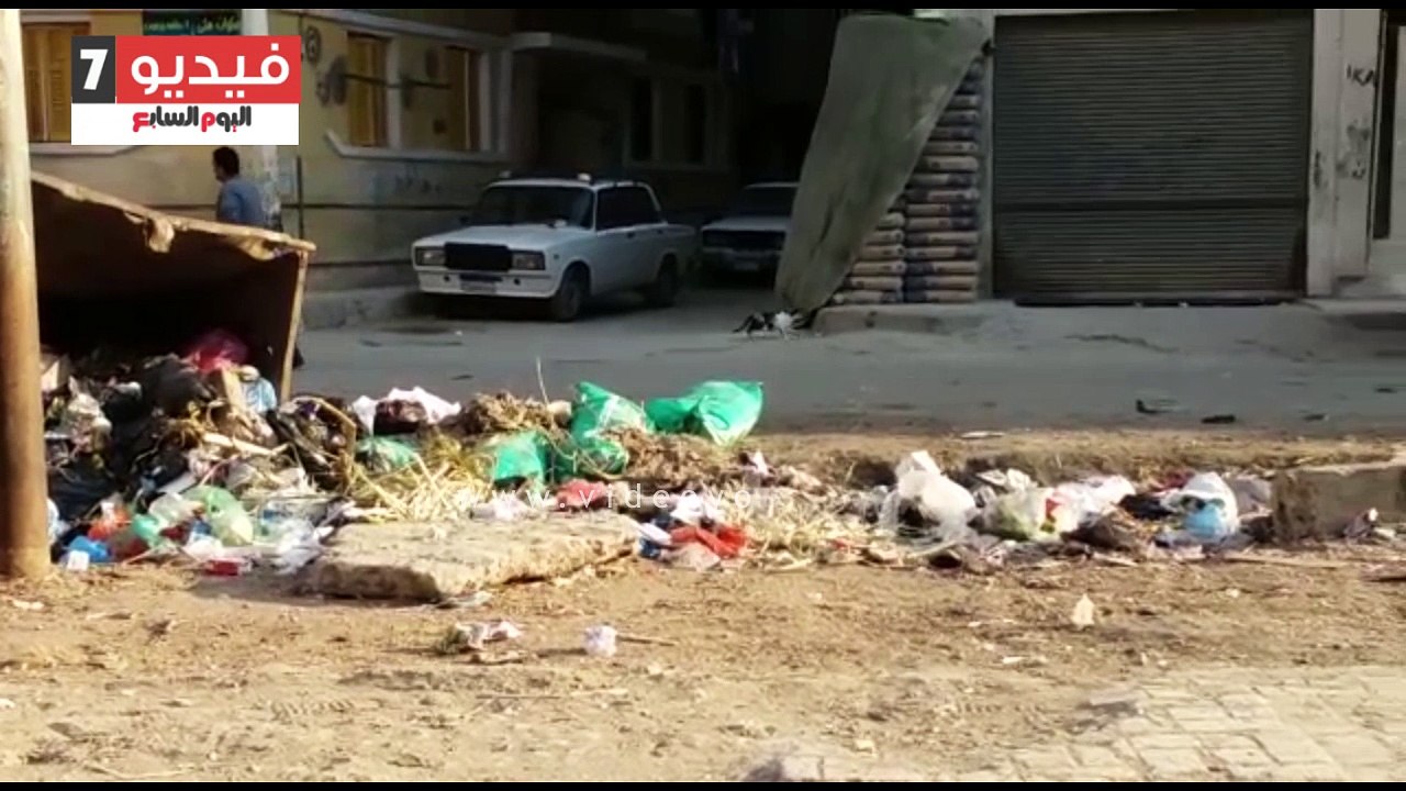 شوارع مدينة دمنهور تتحول إلى تلال قمامة