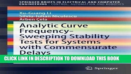 Read Now Analytic Curve Frequency-Sweeping Stability Tests for Systems with Commensurate Delays