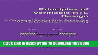 Read Now Principles of Verifiable RTL Design: A functional coding style supporting verification