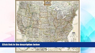 READ FULL  United States Executive Poster Size Wall Map (tubed) (National Geographic Reference