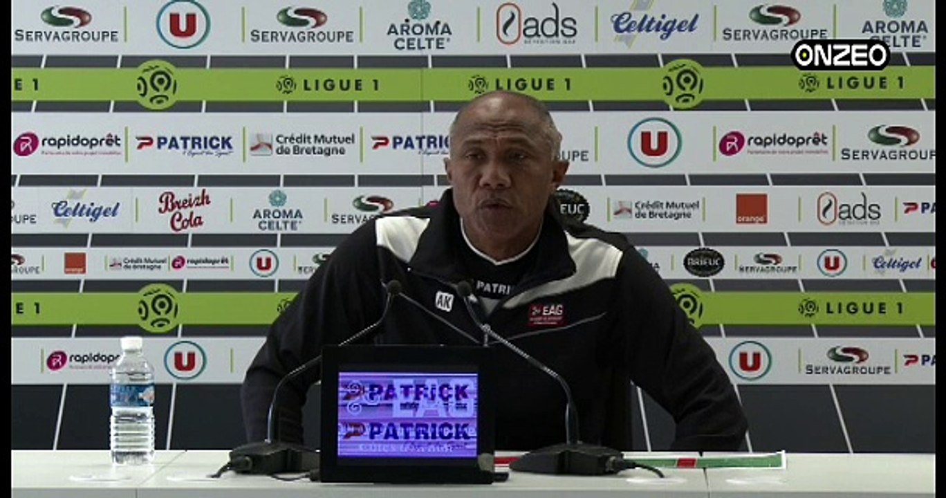 POINT PRESSE (EAG) : AVANT DIJON - GUINGAMP