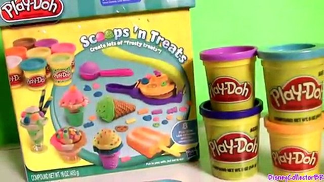 Play Doh Popsicles Scoops n Treats DIY Ice Cream Ultimate Rainbow Popsicle Paleta Ghiacciolo