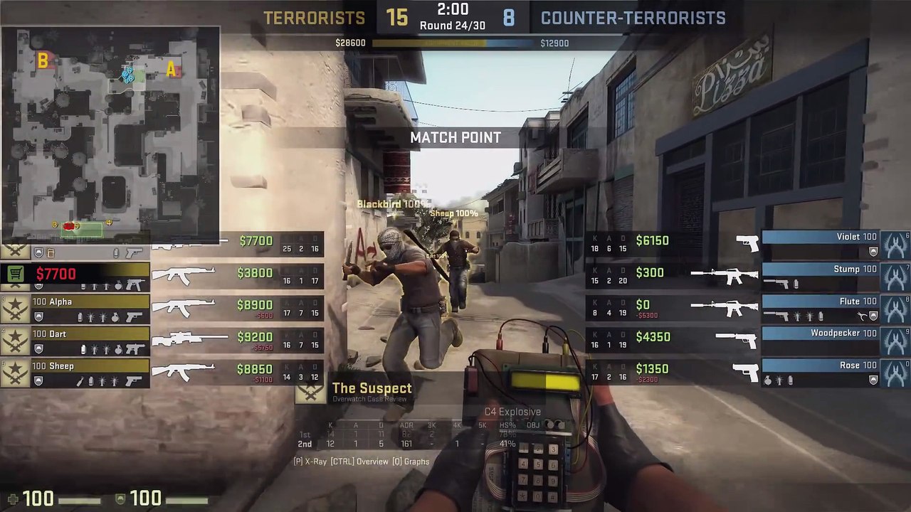 WALL HACKS - CS GO OVERWATCH! Funny Counter Strike Global Offensive